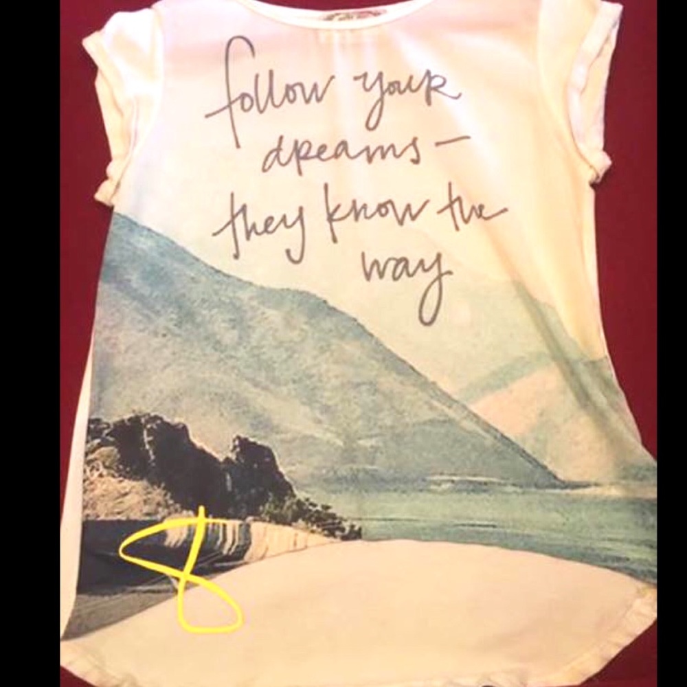 Joyfolie high low t-shirt